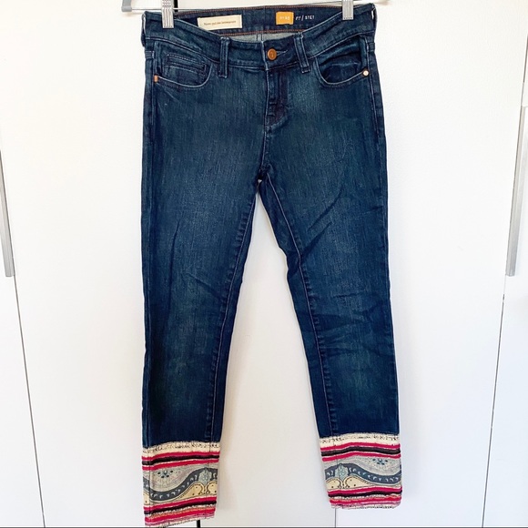 Anthropologie Pilcro Embellished Stet Jeans - Picture 1 of 3